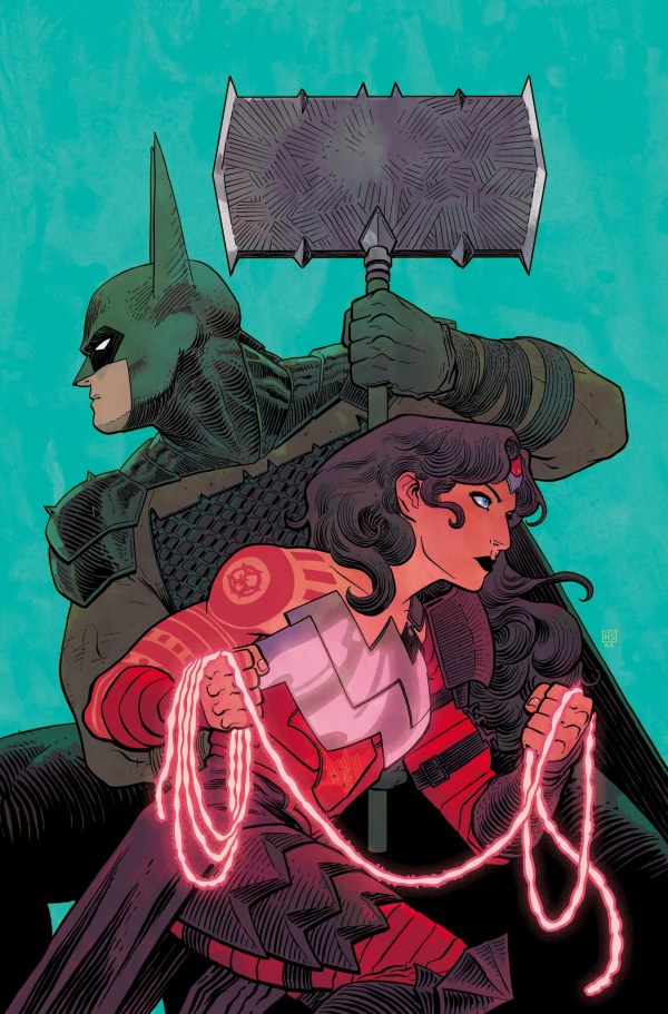 ABSOLUTE WONDER WOMAN #15 SECOND PRINTING CVR B HAYDEN SHERMAN FOIL VAR