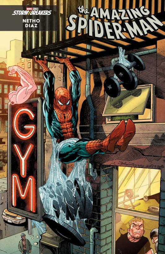AMAZING SPIDER-MAN #1003 NETHO DIAZ WORKOUT VARIANT