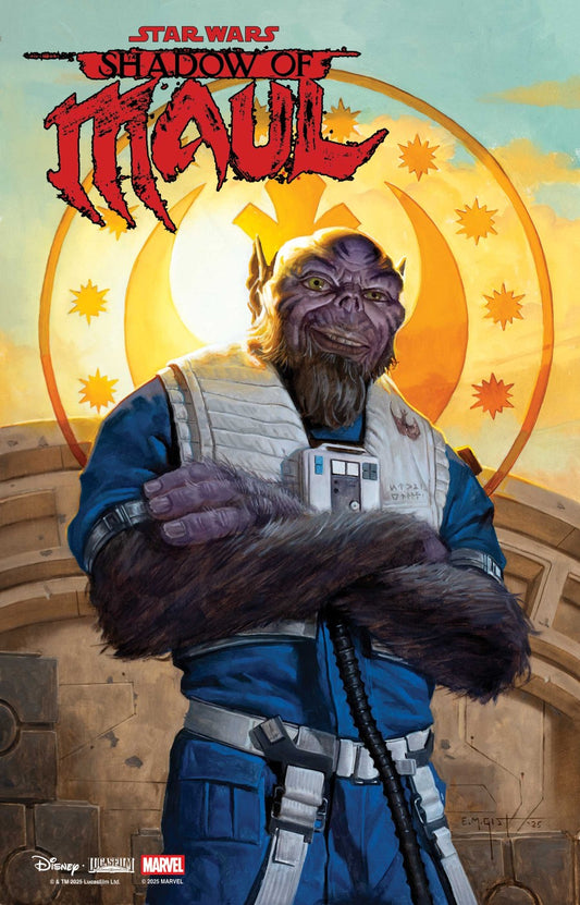 STAR WARS: SHADOW OF MAUL #3 E.M. GIST MANDALORIAN & GROGU VAR