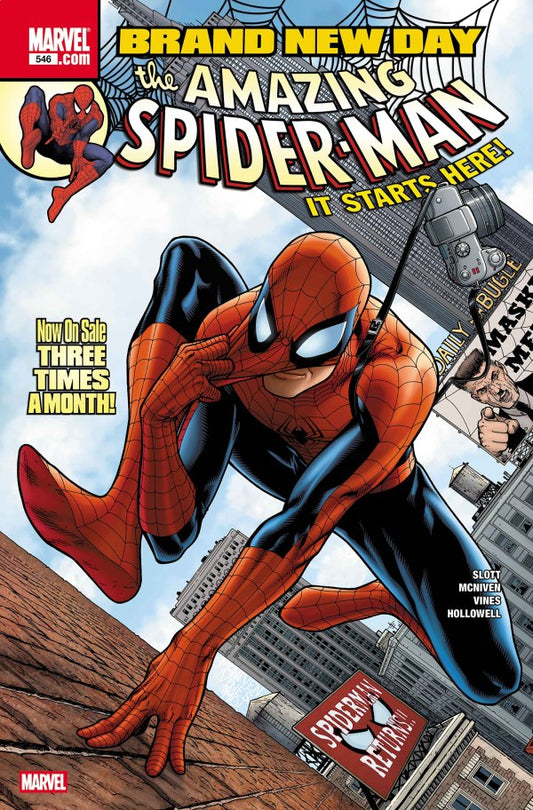 AMAZING SPIDER-MAN #546 FACSIMILE EDITION 2026 FOIL VAR
