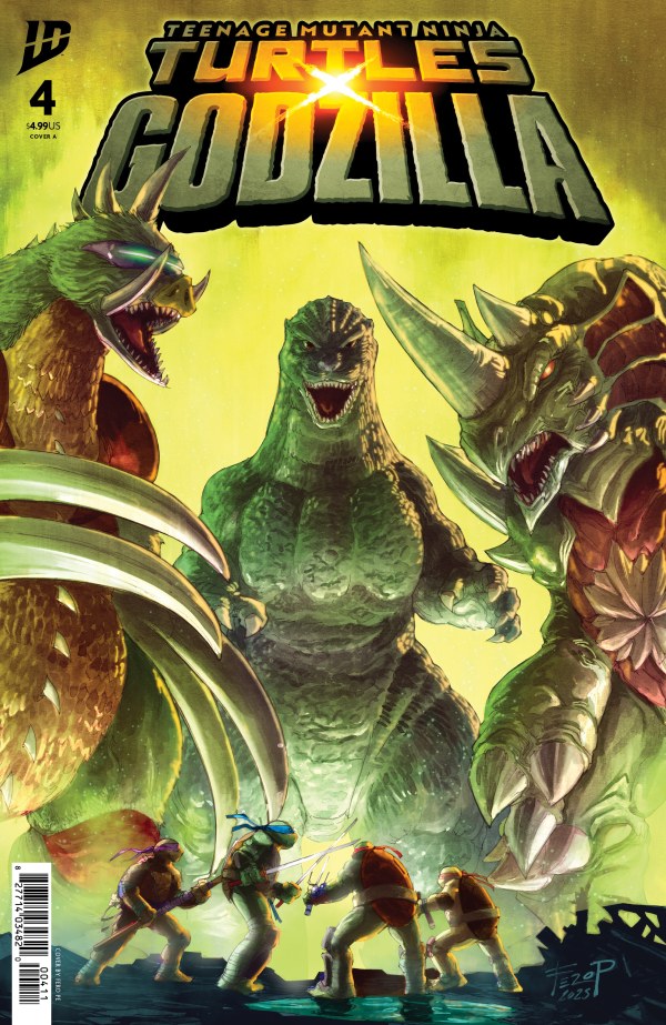 TEENAGE MUTANT NINJA TURTLES X GODZILLA #4 MAIN CVR