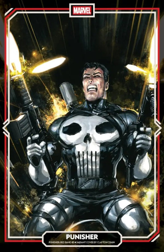 PUNISHER: RED BAND #5 CLAYTON CRAIN VAR [POLYBAGGED]