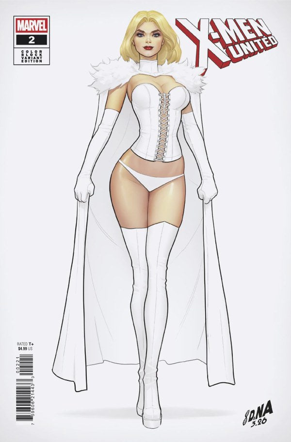 X-MEN UNITED #2 DAVID NAKAYAMA COLOR BLOCK WHITE VAR