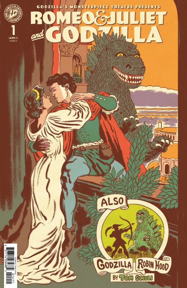 GODZILLAS MONSTERPIECE THEATRE PRESENTS: ROMEO & JULIET & GODZILLA MAIN CVR