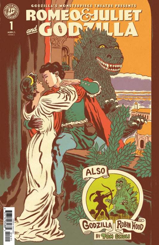 GODZILLAS MONSTERPIECE THEATRE PRESENTS: ROMEO & JULIET & GODZILLA MAIN CVR