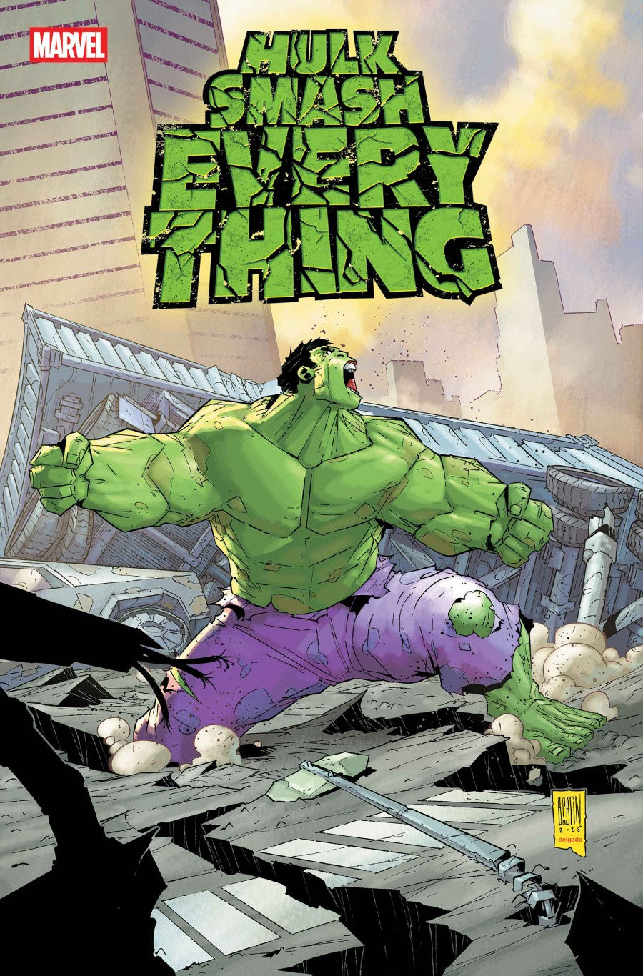 HULK: SMASH EVERYTHING #3 PATRICK BOUTIN VAR