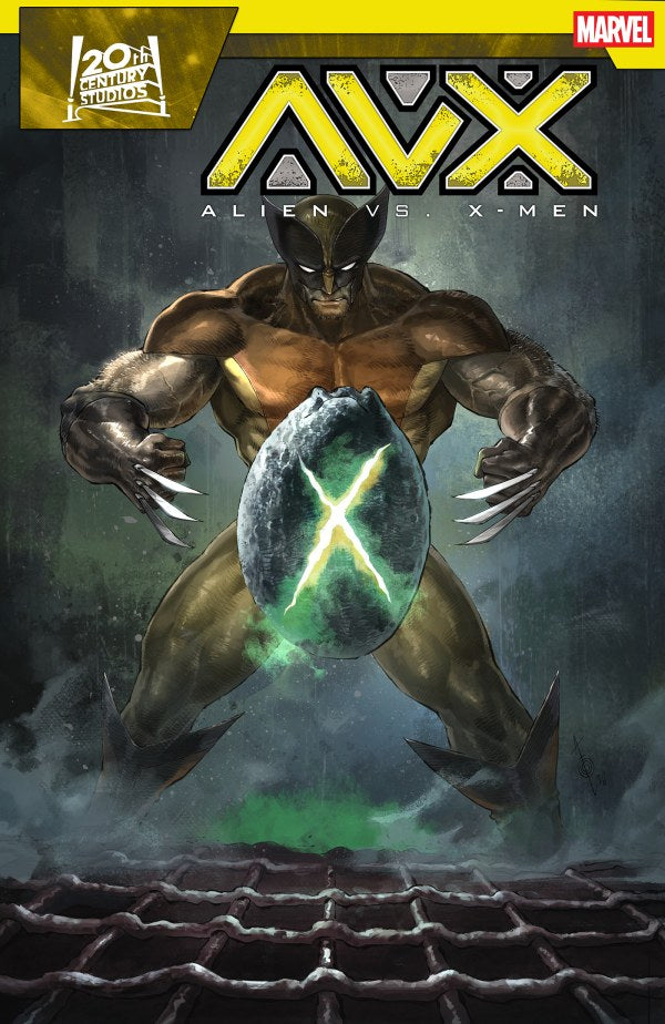ALIEN VS. X-MEN #1 ALAN QUAH POSTER HOMAGE VAR