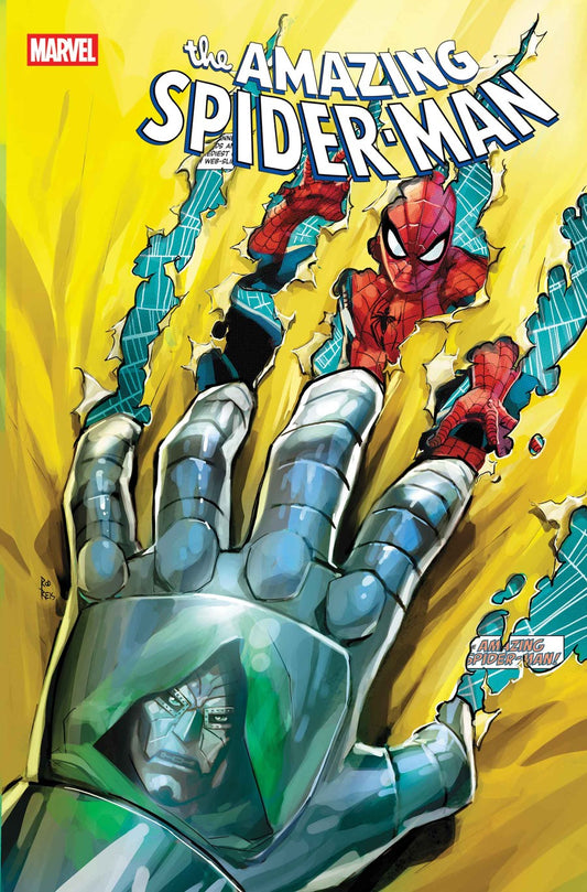 AMAZING SPIDER-MAN #24 ROD REIS DOOM HOMAGE VAR