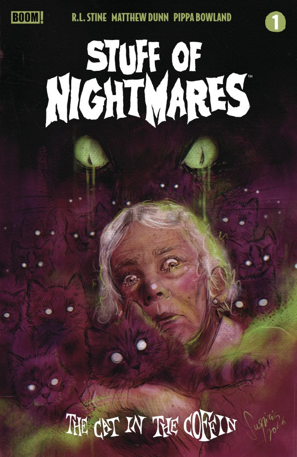 Stuff of Nightmares: The Cat in the Coffin #1 H FOC Reveal Variant (Dressed, TBA)