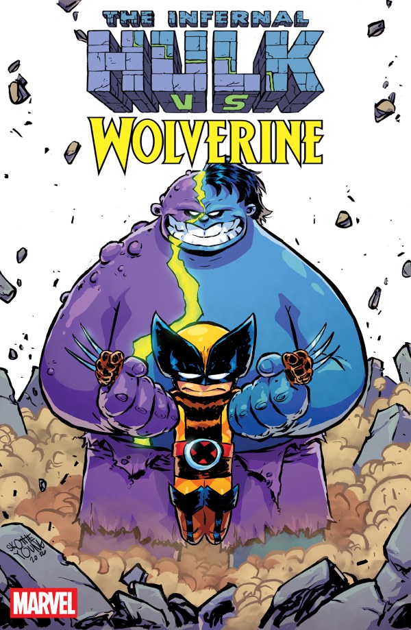 INFERNAL HULK VS. WOLVERINE #1 SKOTTIE YOUNG VAR