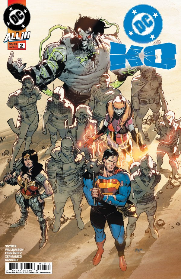 DC K.O. #2 (OF 5) Second Printing Cvr A Javier Fernandez