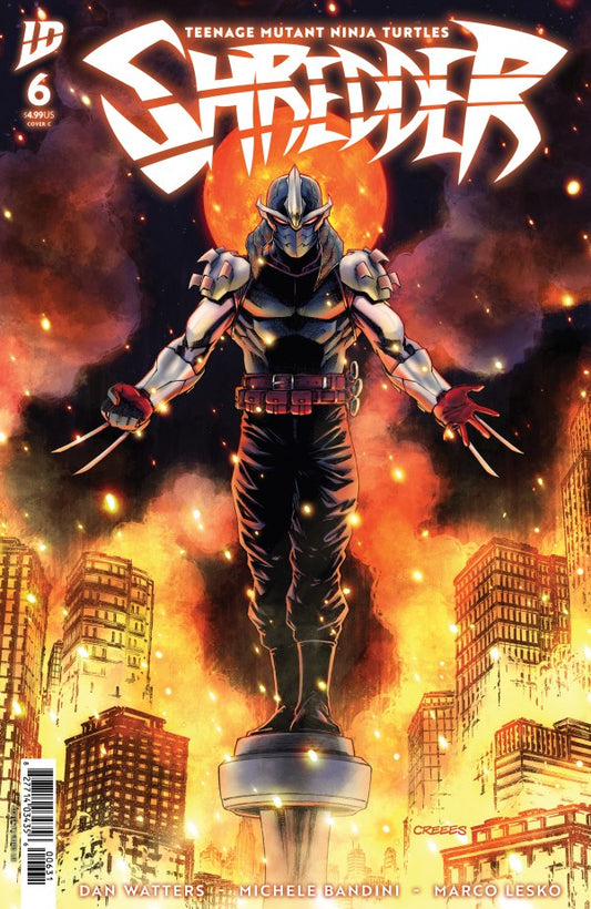 TEENAGE MUTANT NINJA TURTLES: SHREDDER #6 CREEES LEE VAR