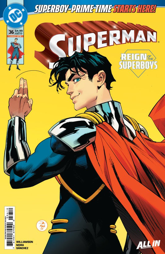SUPERMAN #36 SECOND PRINTING CVR A DAN MORA