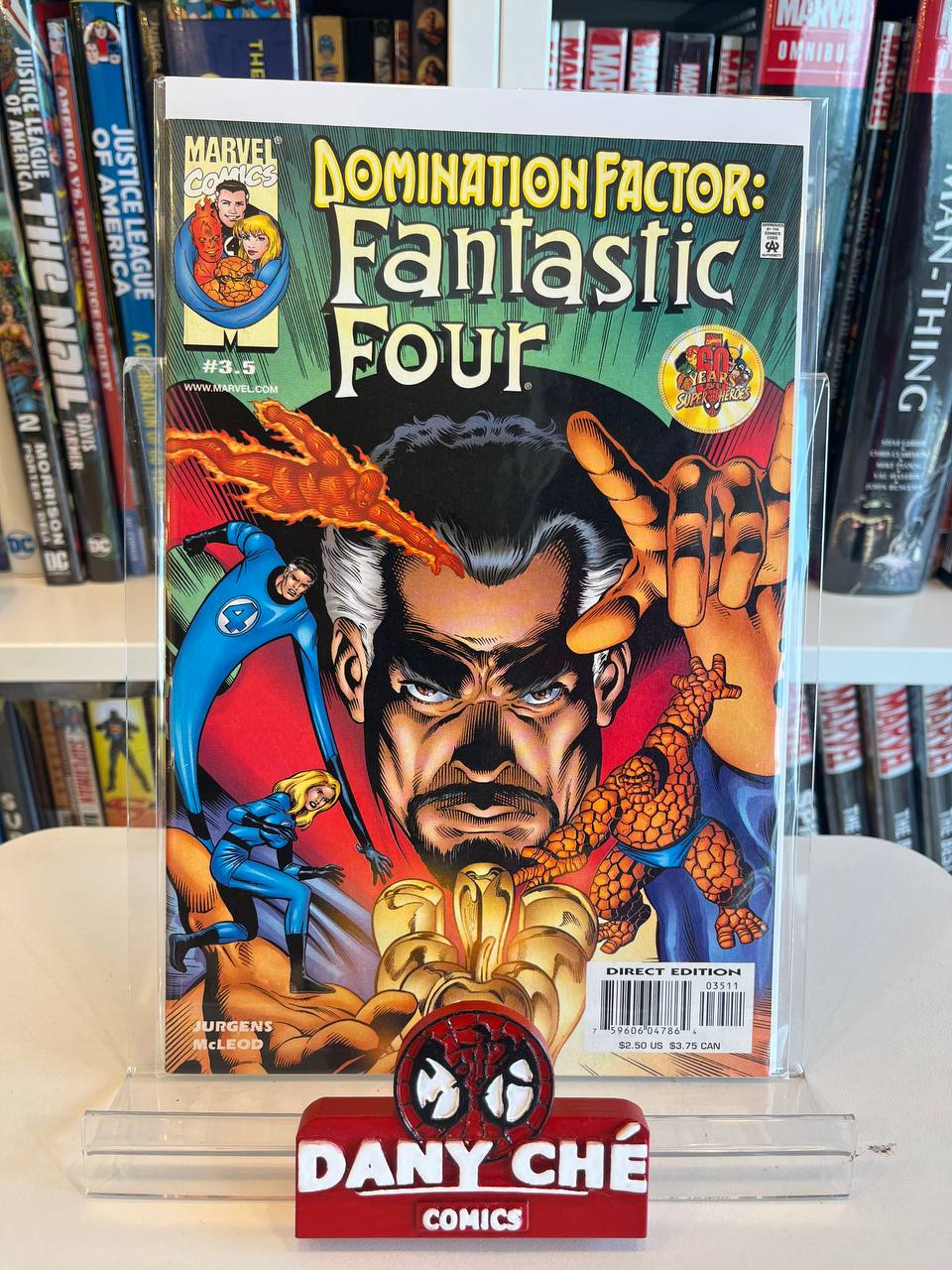 DOMINATION FACTOR: FANTASTIC FOUR #1 - #4 (COMPLETE SET OF 4)