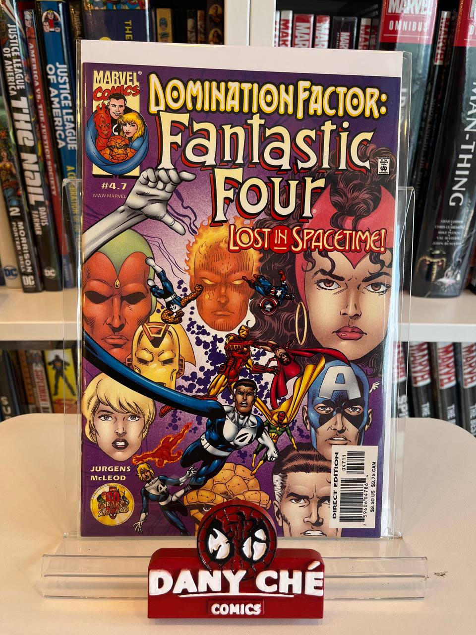 DOMINATION FACTOR: FANTASTIC FOUR #1 - #4 (COMPLETE SET OF 4)