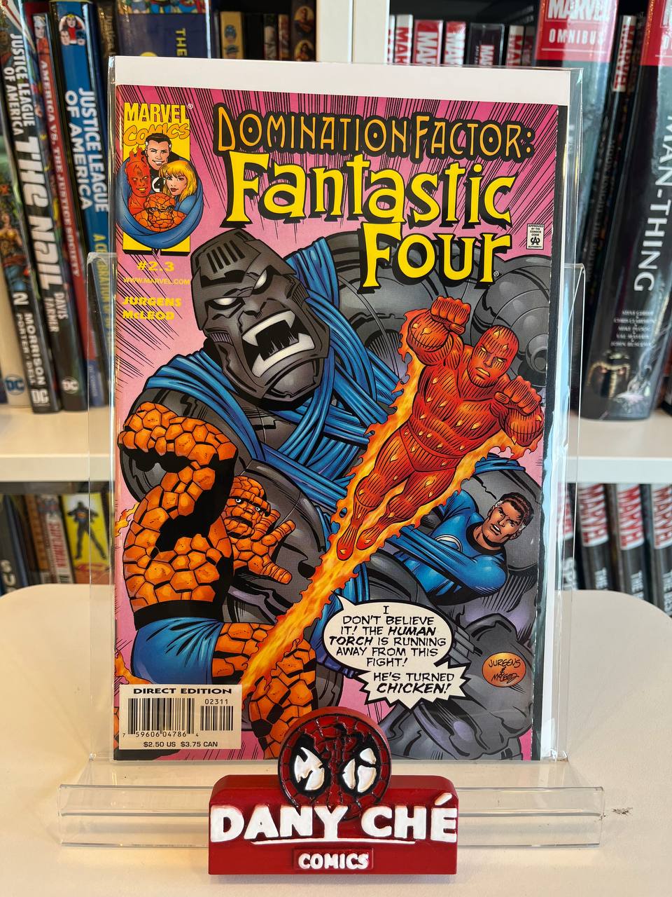 DOMINATION FACTOR: FANTASTIC FOUR #1 - #4 (COMPLETE SET OF 4)