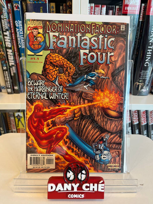 DOMINATION FACTOR: FANTASTIC FOUR #1 - #4 (COMPLETE SET OF 4)