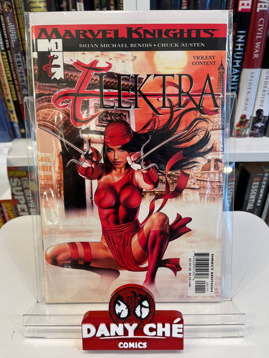 ELEKTRA #1 - #6 (SET OF 6) - THE SCORPIO KEY STORY ARC