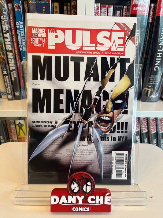 MARVEL'S THE PULSE #6 - #9 (SET OF 4) SECRET WAR ARC