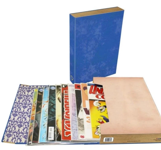 BCW COMIC BOOK STOR-FOLIO ART - BLUE BOOK