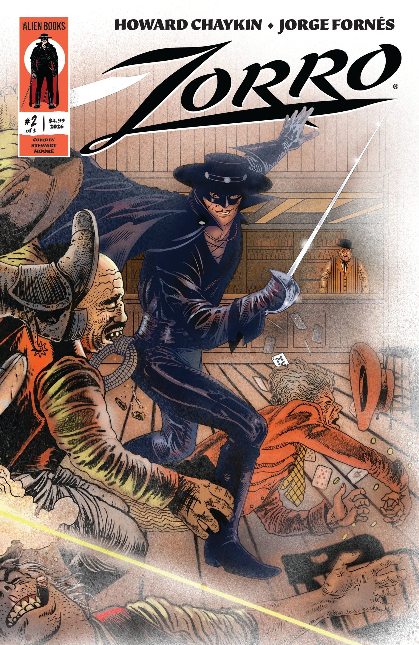 ZORRO #2 WRAPAROUND MAIN CVR